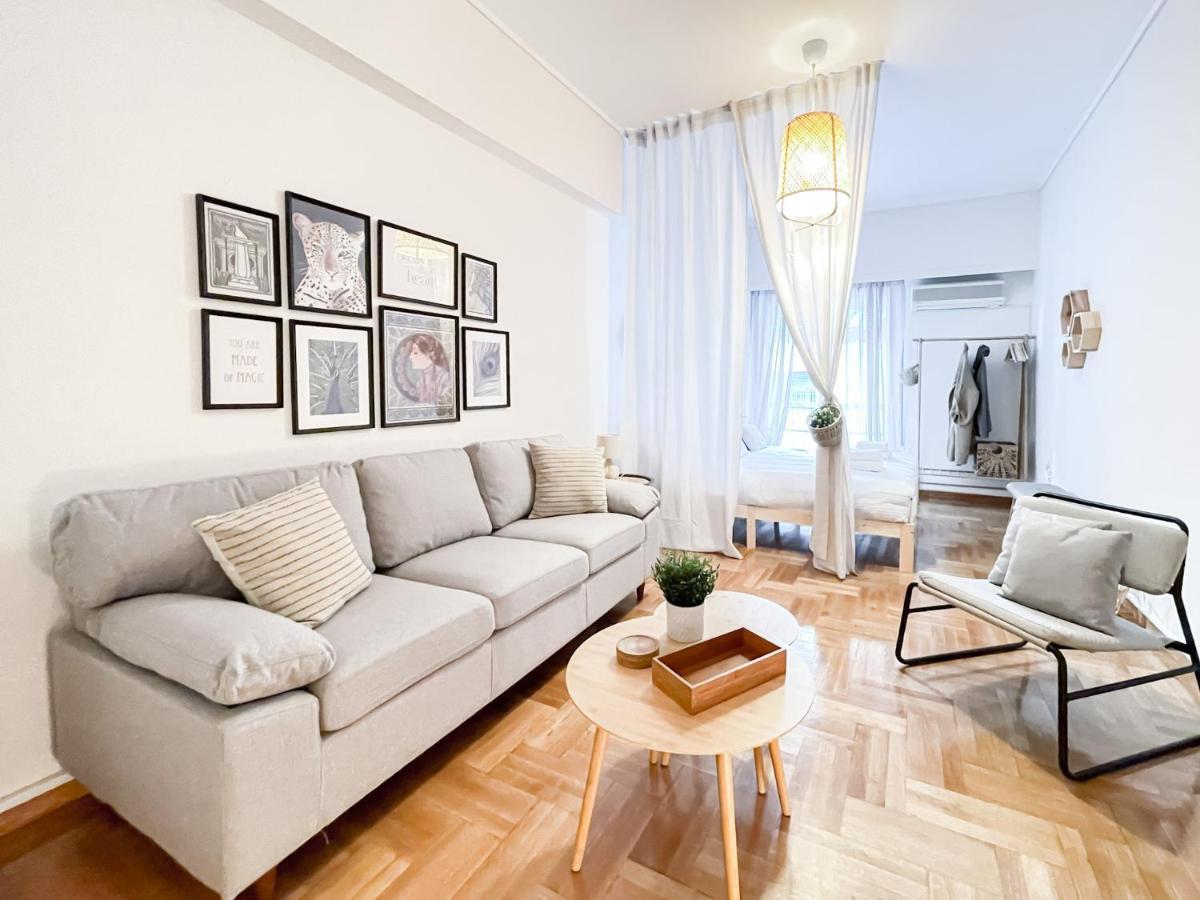 Boho Chic 2Br Apartment In The Center Of Aten Exteriör bild
